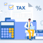 Enter tax adjustments in the VAT declaration form 201